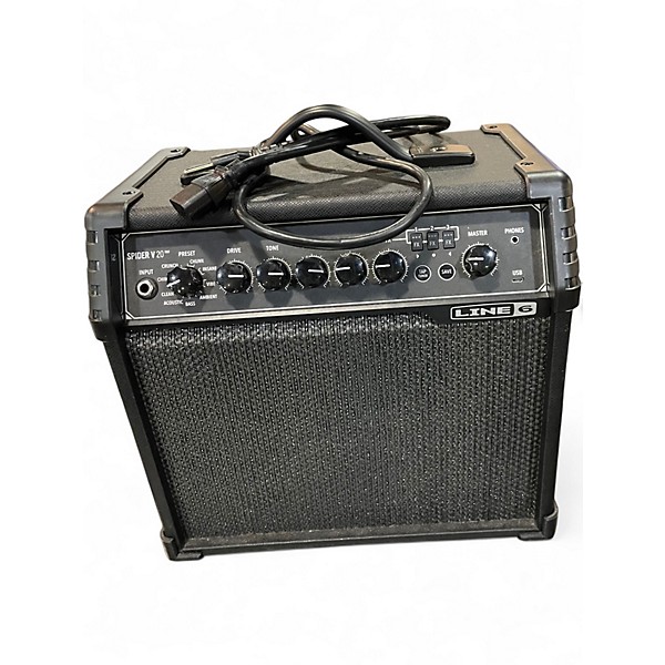 Used Line 6 Spider V 20 MkII 20w 1x8 Guitar Combo Amp