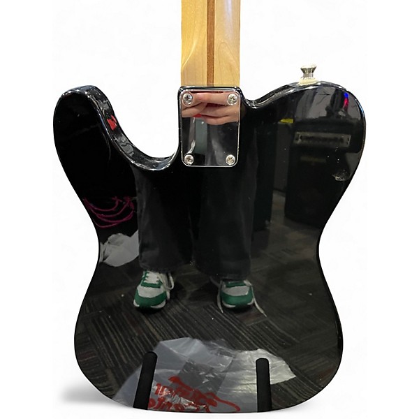 Used Fender Standard Telecaster Black Solid Body Electric Guitar