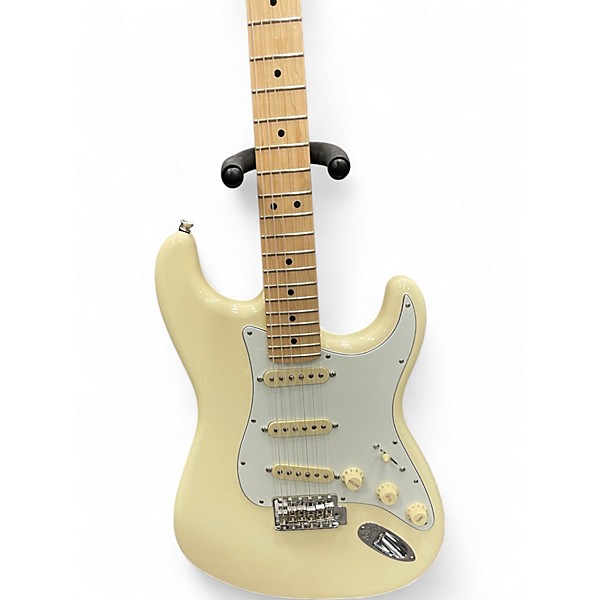 Used Fender American Special Stratocaster Olympic White Solid Body Electric Guitar