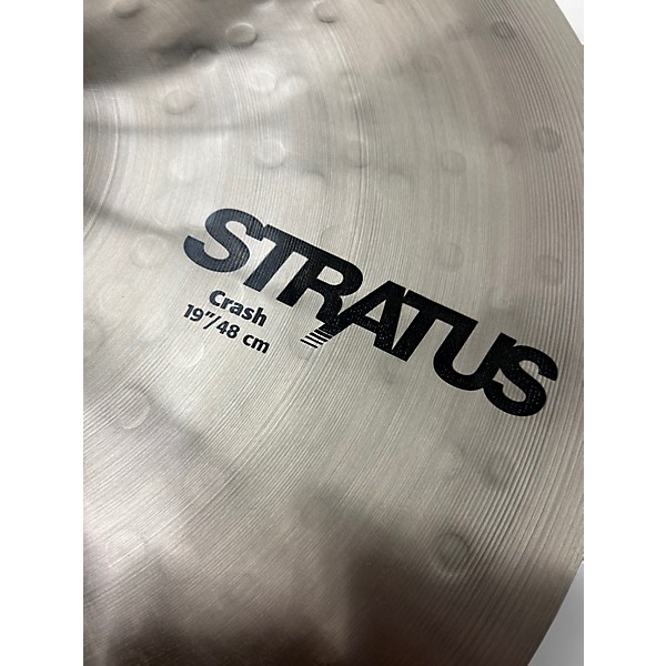 Used SABIAN 19in Stratus Crash Cymbal