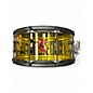 Used SJC Drums 6.5X14 JOSH DUNN SNARE TORCH YELLOW Drum thumbnail