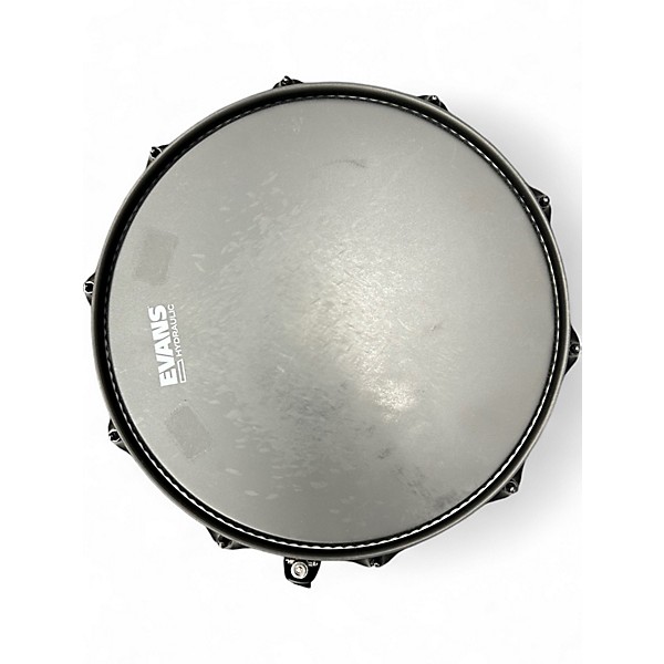 Used SJC Drums 6.5X14 JOSH DUNN SNARE TORCH YELLOW Drum