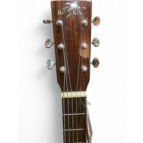 Used Recording King RD-T16 Natural Acoustic Guitar