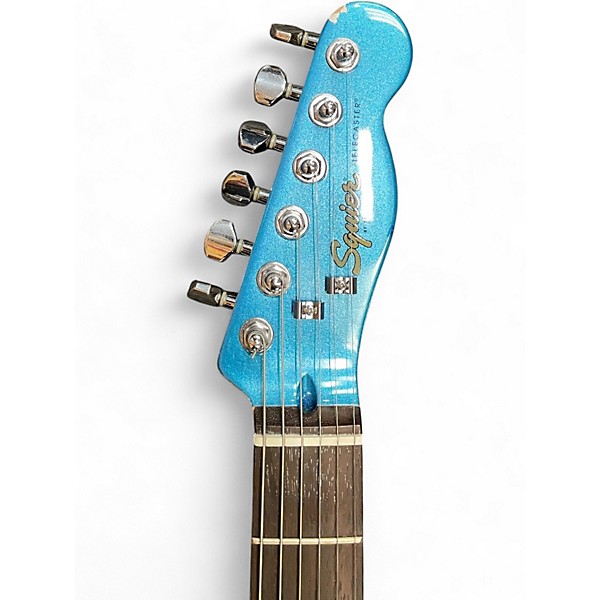 Used Squier Limited Edition Telecaster HS Lake Placid Blue Solid Body Electric Guitar