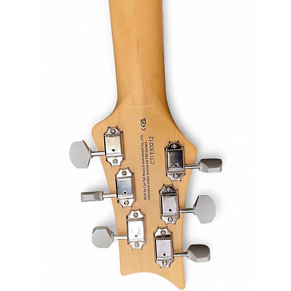 Used PRS SE Silver Sky BLUE Solid Body Electric Guitar