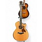 Used Taylor 814CE DLX Natural Acoustic Electric Guitar thumbnail