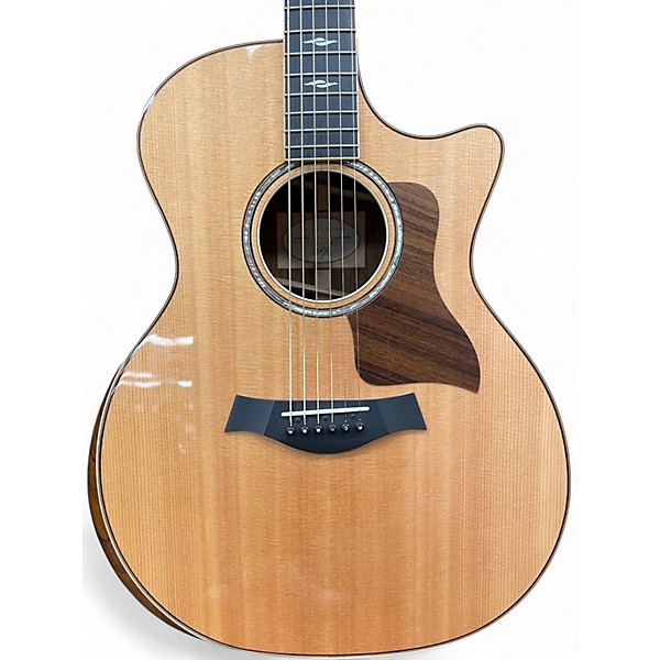 Used Taylor 814CE DLX Natural Acoustic Electric Guitar