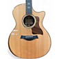 Used Taylor 814CE DLX Natural Acoustic Electric Guitar