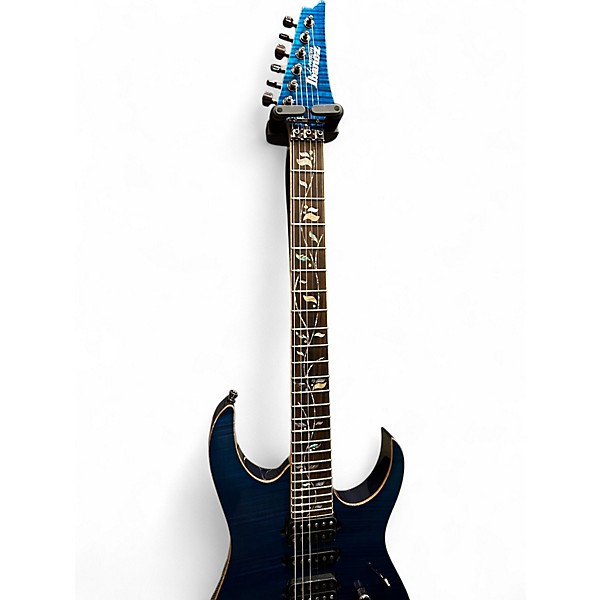 Used 2024 Ibanez RG8570 Royal Blue Saphire Solid Body Electric Guitar
