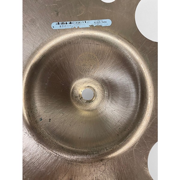 Used Paiste 18in PST X swiss thin crash cymbal Cymbal