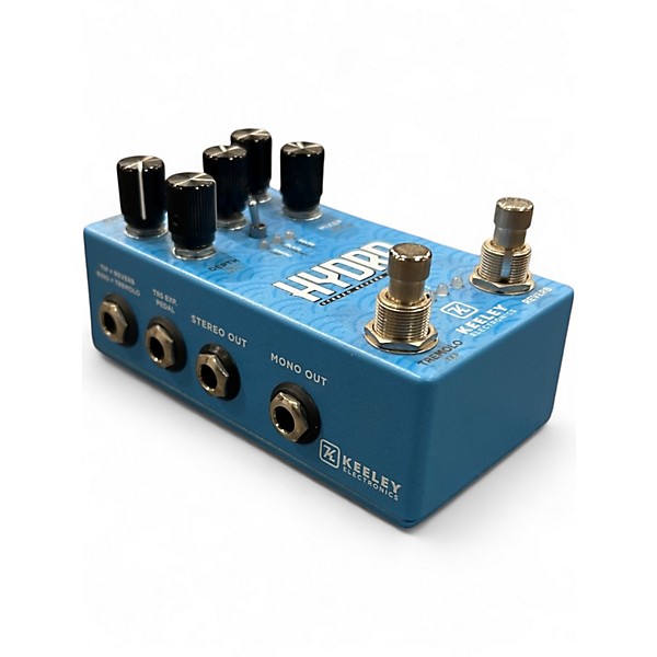 Used Hydra Stereo reverb and tremolo Effect Pedal