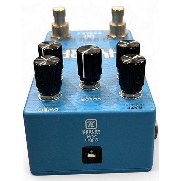 Used Hydra Stereo reverb and tremolo Effect Pedal