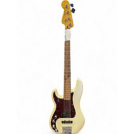 Used Fender Player Plus Active Precision Bass Olympic Pearl Electric Bass Guitar