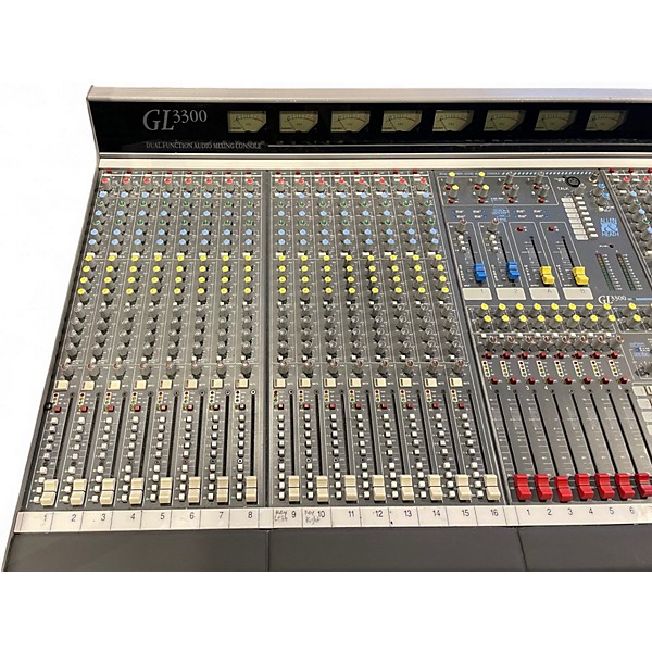 Used Allen & Heath GL3300 32-Channel Dual Function Audio Mixing Console Powered Mixer