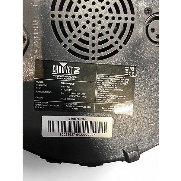 Used CHAUVET DJ SlimPAR Q12BT Lighting Effect