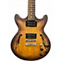 Used Ibanez AM73B Archtop Brown Hollow Body Electric Guitar