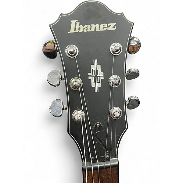 Used Ibanez AM73B Archtop Brown Hollow Body Electric Guitar