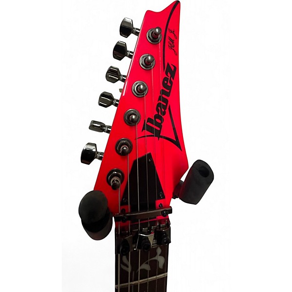 Used Ibanez JEMJR Atomic Pink Solid Body Electric Guitar
