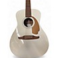 Used Fender Malibu CE Antique White Acoustic Electric Guitar