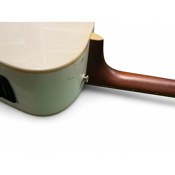 Used Fender Malibu CE Antique White Acoustic Electric Guitar