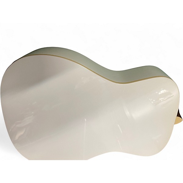 Used Fender Malibu CE Antique White Acoustic Electric Guitar