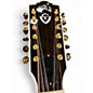 Used Guild F512E Tobacco Sunburst 12 String Acoustic Electric Guitar