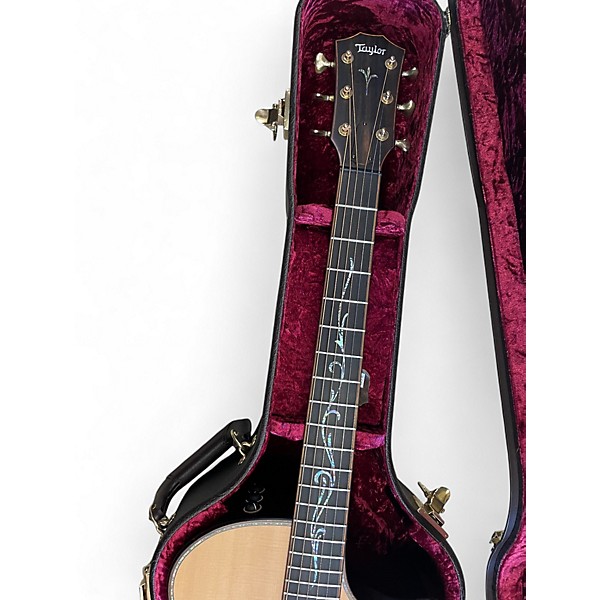 Used 2020s Taylor K14CE Builders Edition Natural Acoustic Electric Guitar