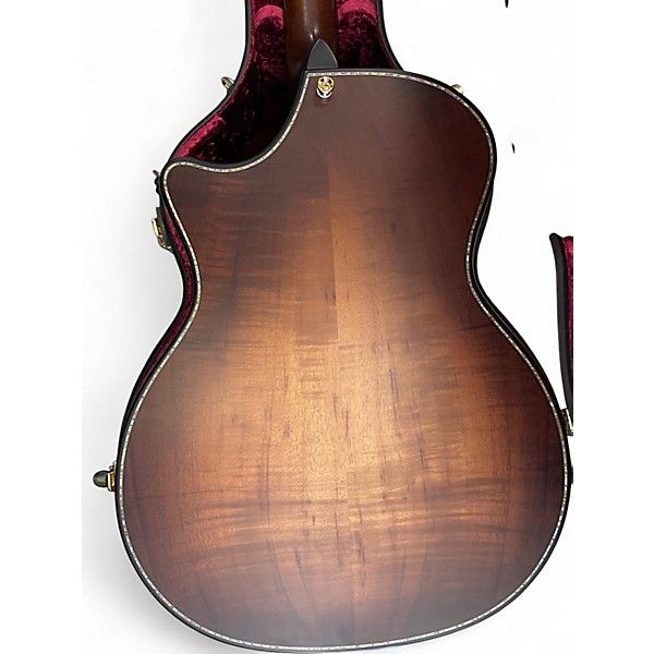 Used 2020s Taylor K14CE Builders Edition Natural Acoustic Electric Guitar