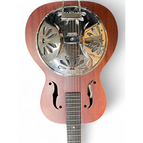 Used Gretsch Guitars G9200 Boxcar Round Neck Natural Resonator Guitar