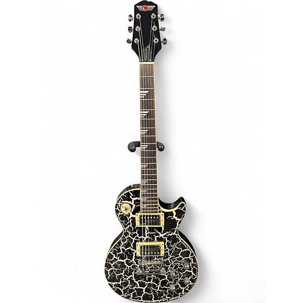 Used Epiphone Les Paul Nuclear Extreme white crackle Solid Body Electric Guitar