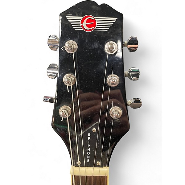 Used Epiphone Les Paul Nuclear Extreme white crackle Solid Body Electric Guitar