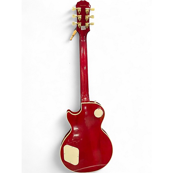 Used Epiphone Les Paul Custom Cherry Sunburst Solid Body Electric Guitar