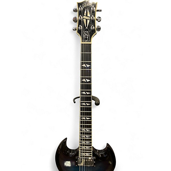 Used Gibson SG Supreme Blue Burst Solid Body Electric Guitar