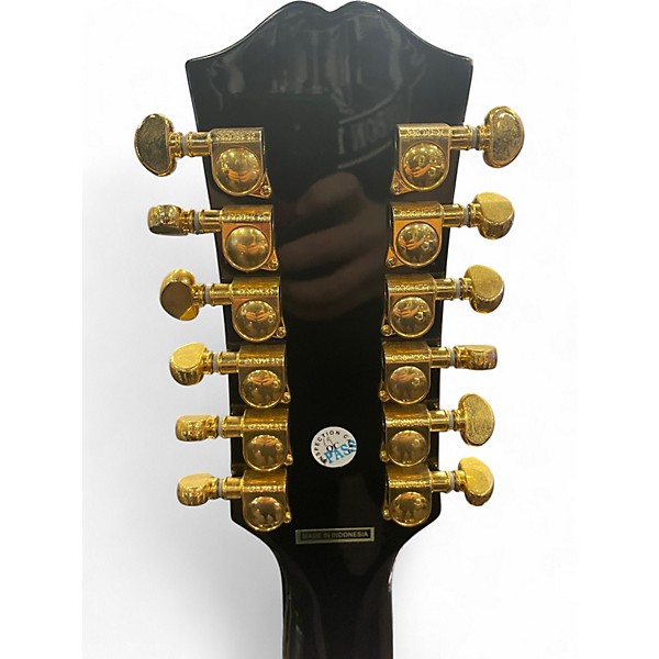 Used Epiphone J-200 Vintage Sunburst 12 String Acoustic Electric Guitar