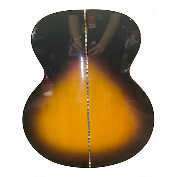 Used Epiphone J-200 Vintage Sunburst 12 String Acoustic Electric Guitar