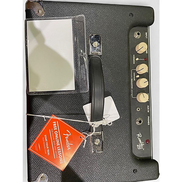 Used Fender Rumble 25 25W 1x8 Bass Combo Amp