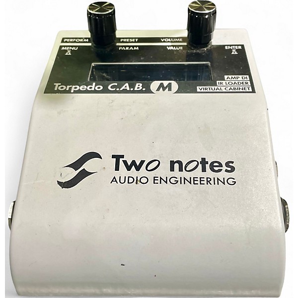 Used Two Notes AUDIO ENGINEERING torpedo c.a.b. m Pedal