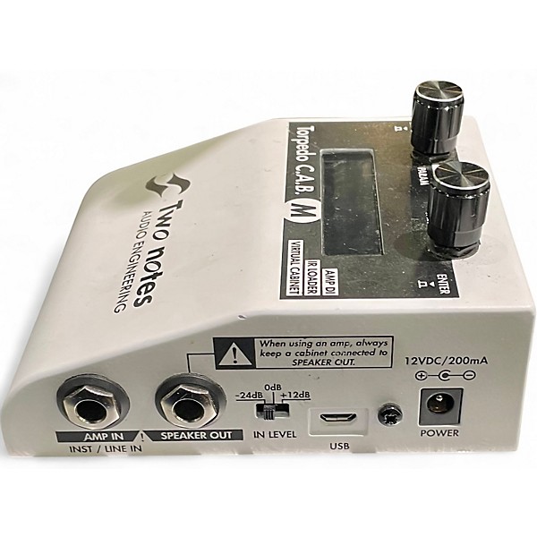 Used Two Notes AUDIO ENGINEERING torpedo c.a.b. m Pedal