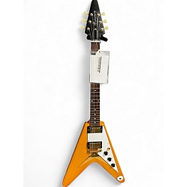 Used Epiphone Inspired By Gibson Flying V Korrina Natural Solid Body Electric Guitar