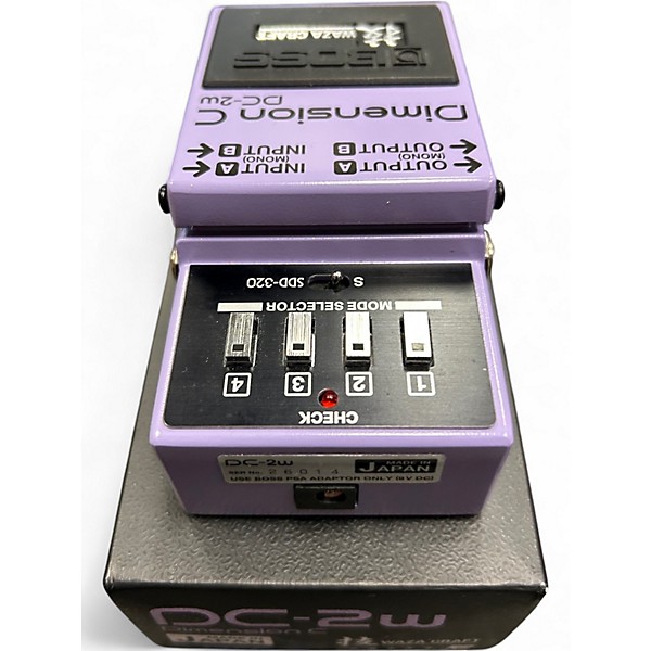 Used BOSS Dimension C DC-2W Effect Pedal