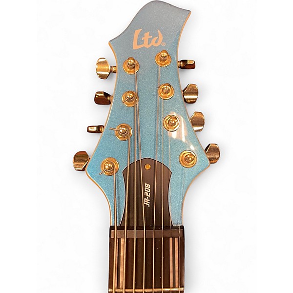 Used ESP LTD JR-208 Blue Solid Body Electric Guitar