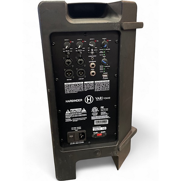 Used 2024 Harbinger VARI V2410 Powered Speaker