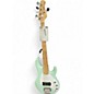 Used Sterling by Music Man Sub Stingray 5 Mint Green Electric Bass Guitar thumbnail
