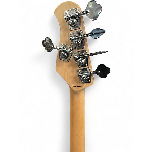 Used Sterling by Music Man Sub Stingray 5 Mint Green Electric Bass Guitar