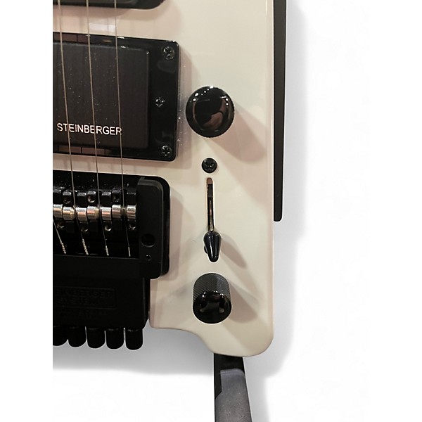 Used Steinberger Spirit GT-PRO Deluxe White Solid Body Electric Guitar