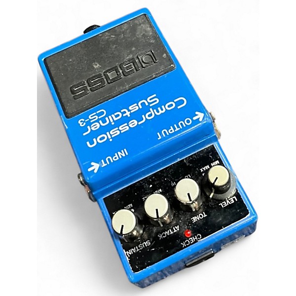 Used BOSS CS3 Compressor Sustainer Effect Pedal