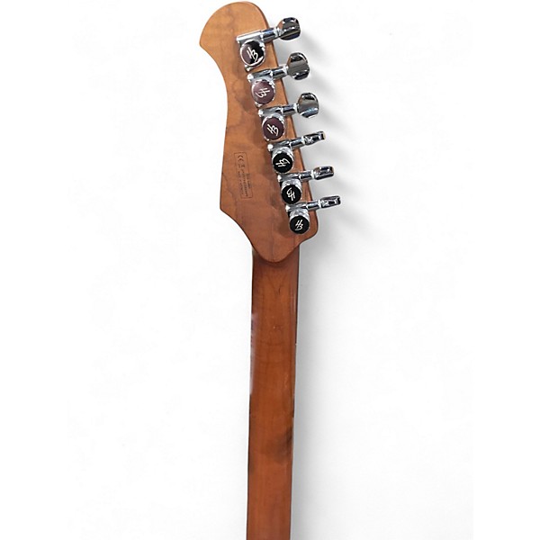 Used Harley Benton Fusion Pro 3 Trans Sunburst Solid Body Electric Guitar