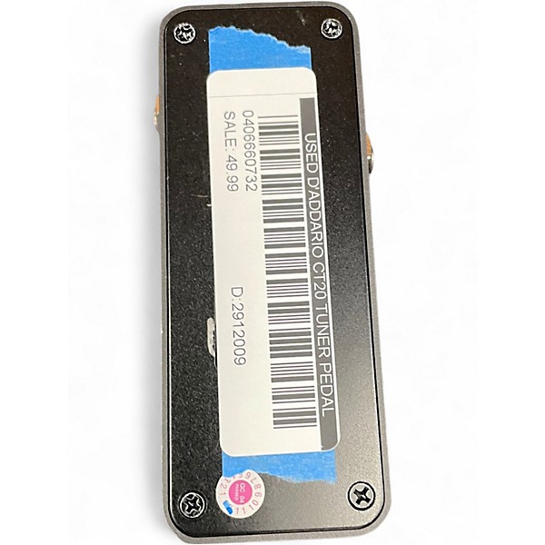 Used D'Addario CT20 Tuner Pedal