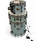 Used Pearl 4 Piece Session Studio Select Ice Blue Oyster Drum Kit