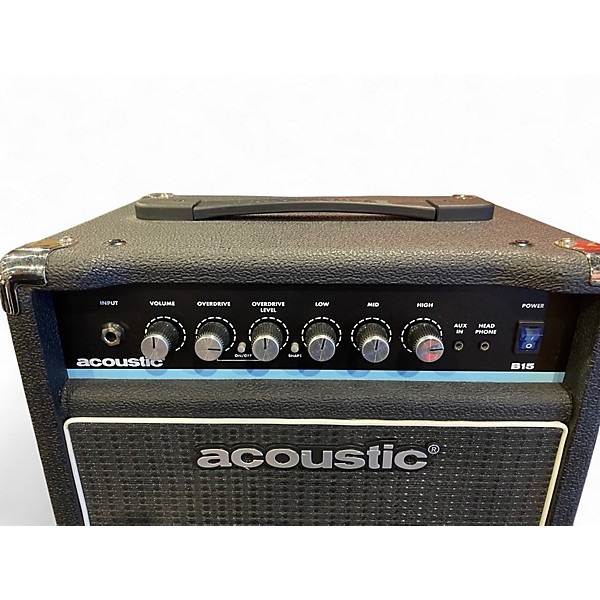 Used Acoustic B15 15W 1x10 Bass Combo Amp